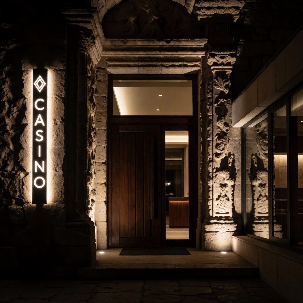 Wejście do Ravel Lounge we Wrocławiu