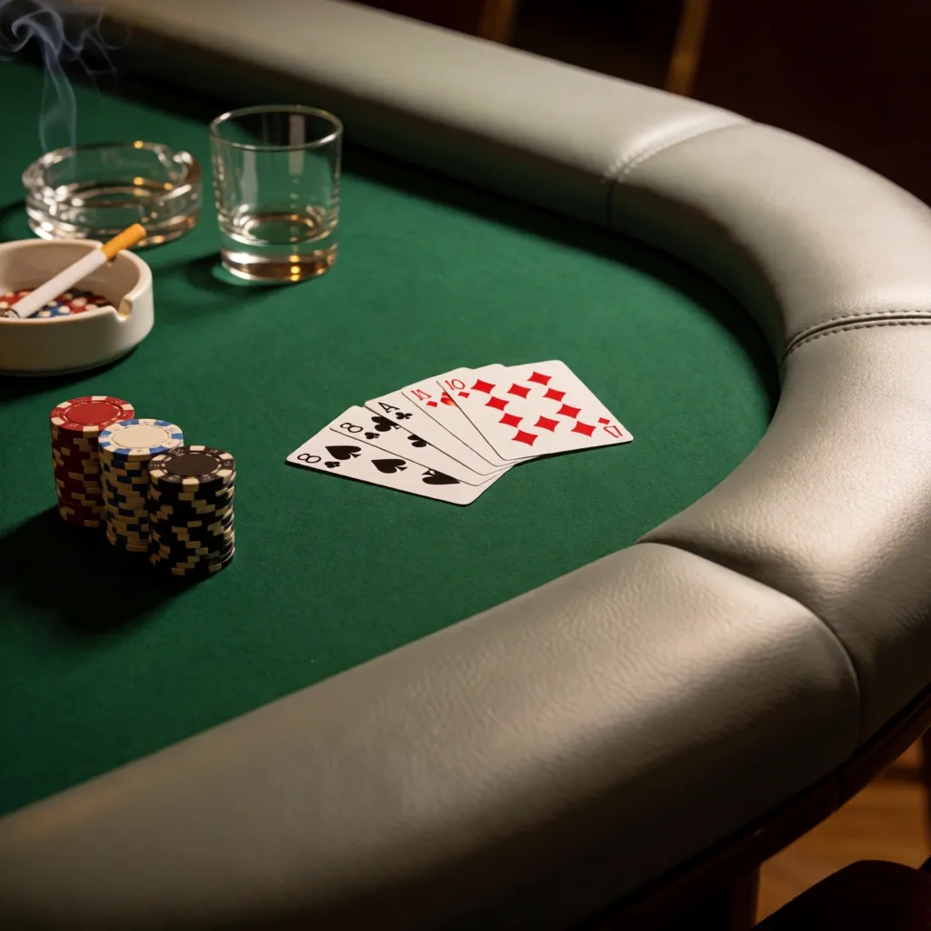 Profesjonalny stół pokerowy w Ravel Lounge